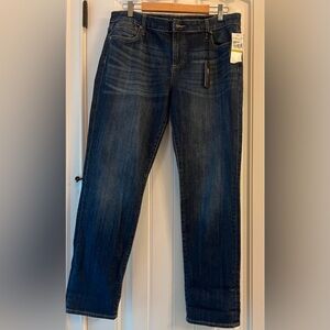 KUT from the cloth Catherine boyfriend  Dark Blue Straight Leg Jeans